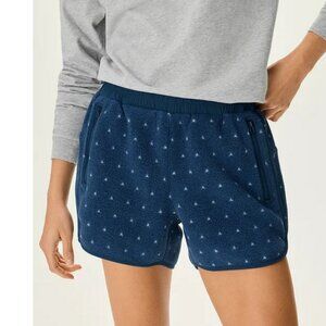 Outdoor Voices PrimoFleece 4" Short in Navy Birdseye